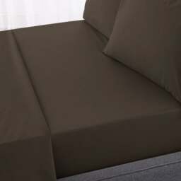 Hotel 230 Thread Count Percale 100% Cotton Fitted Sheet - thumbnail 1