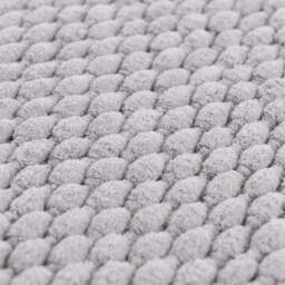 Recycled Polyester and Cotton Pebble Bath Mat - thumbnail 4