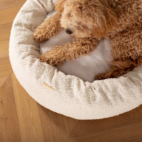 Lords and Labradors Boucle Donut Dog Bed - image 1