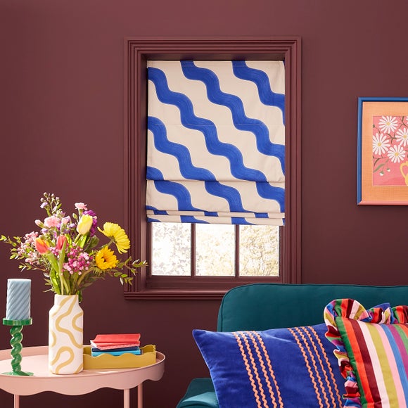 Sophie Robinson Hazy Wave Blackout Roman Blind - image 1