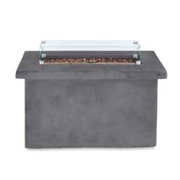 Tower Magna H60cm Rectangular Gas Fire Pit, Grey - thumbnail 1