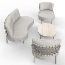 Koko Garden Sofa Set - thumbnail 4