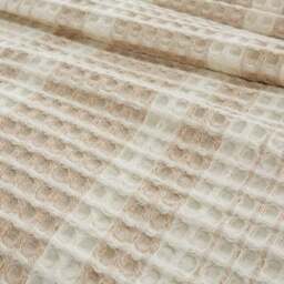 Hayden Waffle 100% Cotton Throw Blanket - thumbnail 2