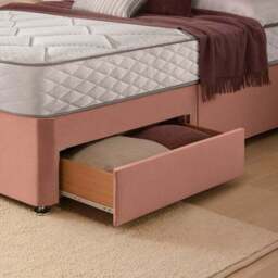 Silentnight Divan Set with Merlin Headboard and 800 Pocket Spring Memory Foam Mattress - thumbnail 4