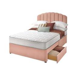 Silentnight Divan Set with Merlin Headboard and 800 Pocket Spring Memory Foam Mattress - thumbnail 6