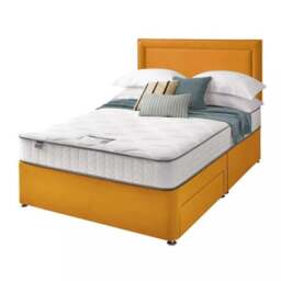 Silentnight Divan Bed With Malvern Velvet Headboard and 800 Pocket Sprung Mattress - thumbnail 6