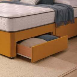 Silentnight Divan Bed With Malvern Velvet Headboard and 800 Pocket Sprung Mattress - thumbnail 5