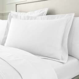 Dorma Egyptian Cotton Sateen 1200 Thread Count Oxford Pillowcase