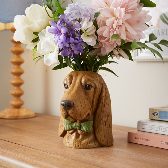 Humphrey the Basset Hound Vase
