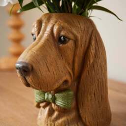 Humphrey the Basset Hound Vase - thumbnail 2