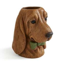 Humphrey the Basset Hound Vase - thumbnail 3