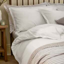 Yard Hebden Washed Cotton Duvet Cover & Pillowcase Set - thumbnail 2