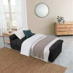 Margo Fabric Double Sofa Bed with Storage - thumbnail 2