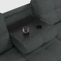 Margo Fabric Double Sofa Bed with Storage - thumbnail 3