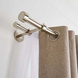 Trinity Double Layer Extendable Metal Curtain Pole - thumbnail 4
