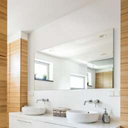 Large Circuitt Rectangle Bathroom Wall Mirror - thumbnail 1