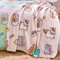 Catherine Lansfield Forever Together Throw Blanket 130cm x 170cm - thumbnail 4