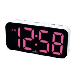 Acctim Jaxon Multicoloured LED Alarm Clock - thumbnail 5