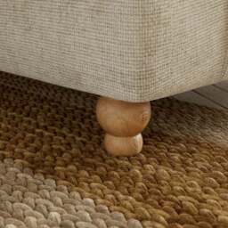 Martha Chunky Chenille Full Corner Sofa - thumbnail 5