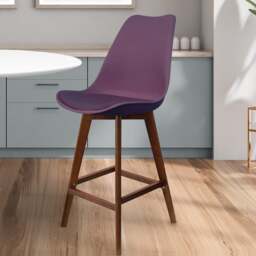 Fusion Living Soho Plastic Bar Stool - thumbnail 1
