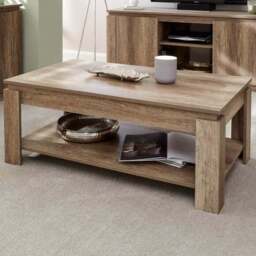 Canyon Coffee Table, Oak - thumbnail 2