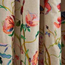 Sophie Robinson Forgotten Garden Pencil Pleat Curtains - thumbnail 4