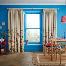 Sophie Robinson Forgotten Garden Pencil Pleat Curtains - thumbnail 1