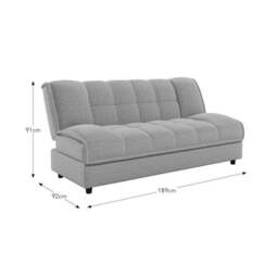 Emery Squish Soft Chenille Clic Clac Storage Sofa Bed - thumbnail 6
