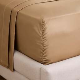 Dorma 800 Thread Count 100% Cotton Sateen Fitted Sheet - thumbnail 1