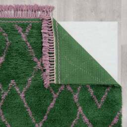 Sophie Robinson Geometric Berber Supersoft Shaggy Rug - thumbnail 3