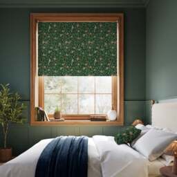 William Morris at Home Bird and Pomegranate Blackout Made to Measure Roller Blind - thumbnail 1