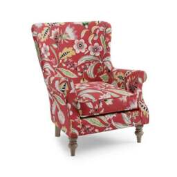 Charbury Joy Floral Print Occasional Armchair - thumbnail 2