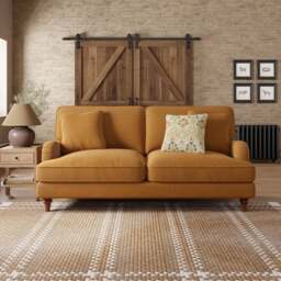 Beatrice II Soft Tonal Chenille 3 Seater Sofa