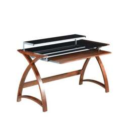 Helsinki Wide Desk with Monitor Shelf - thumbnail 2