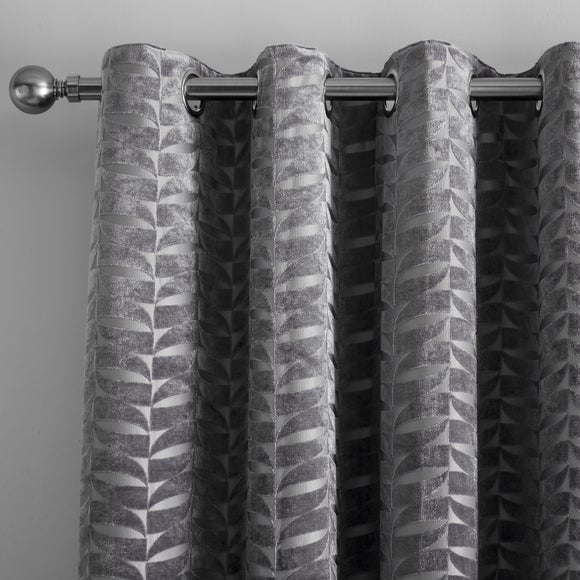 Curtina Kendal Jacquard Eyelet Curtains - image 1