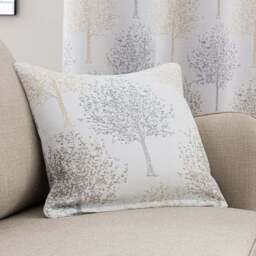 Jacquard Trees Eyelet Curtains - thumbnail 6