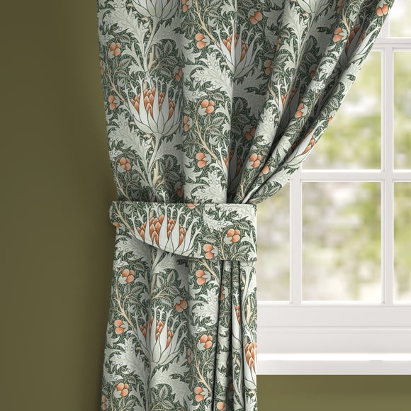 William Morris At Home Artichoke Velvet Made to Order Curtain Tieback - image 1