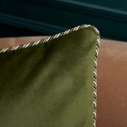 Twisted Trim Square Cushion Cover - thumbnail 2