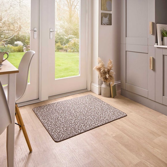 Marvel Boucle Hi Low Leopard Washable Mat - image 1