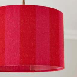 Beatrice Stripe Drum Lamp Shade - thumbnail 3