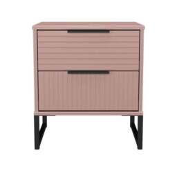 Harborne 2 Drawer Bedside Table - thumbnail 2