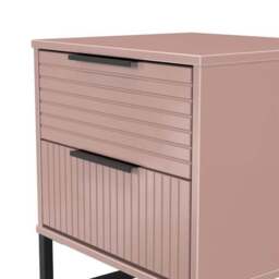 Harborne 2 Drawer Bedside Table - thumbnail 5