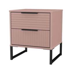Harborne 2 Drawer Bedside Table - thumbnail 4