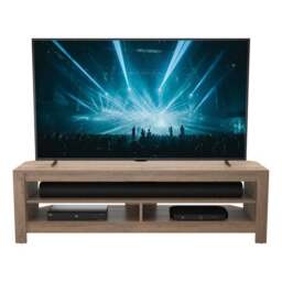 "AVF Calibre Sound TV Unit for TVs up to 65"" with Pull-Out Soundbar Shelf" - thumbnail 4