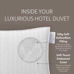 Snuggledown Luxurious Hotel 4.5 Tog Summer Duvet - thumbnail 5