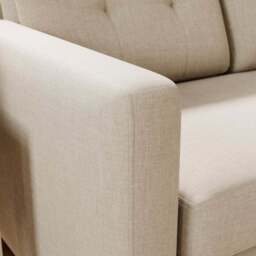 Barker Flatweave 2 Seater Trundle Sofa Bed - thumbnail 4