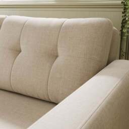 Barker Flatweave 2 Seater Trundle Sofa Bed - thumbnail 3