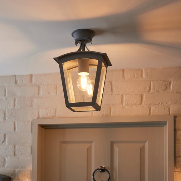 Leese Outdoor Semi Flush Porch Light - image 1