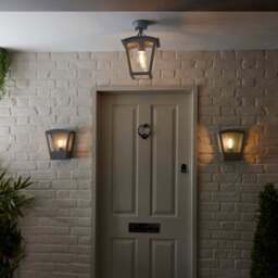 Leese Outdoor Semi Flush Porch Light - thumbnail 6