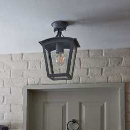 Leese Outdoor Semi Flush Porch Light - thumbnail 2
